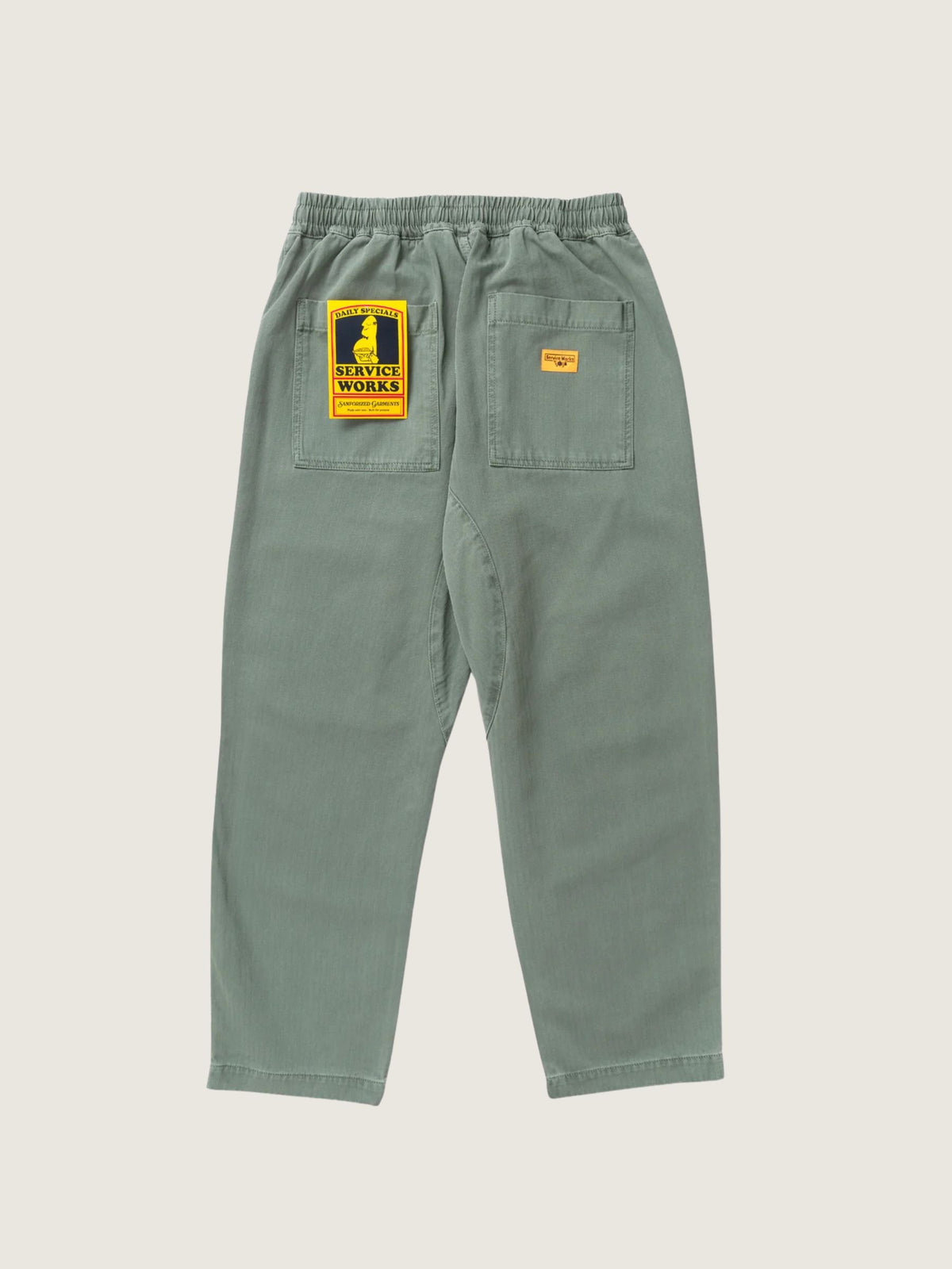 SERVICE WORKS - Pigment Herringbone Chef Pants - 