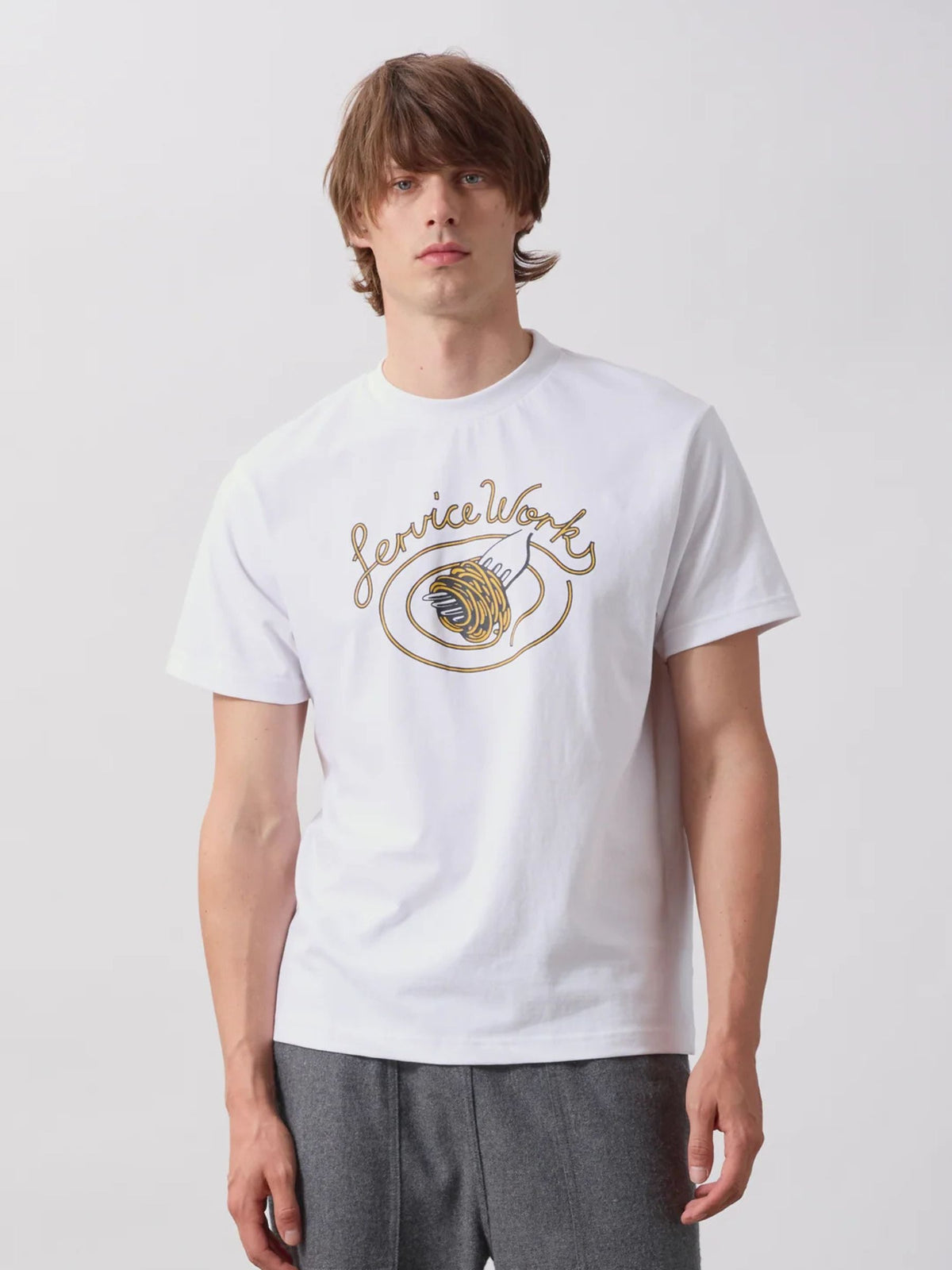 SERVICE WORKS - Spaghetti Shortsleeve T-Shirt - 