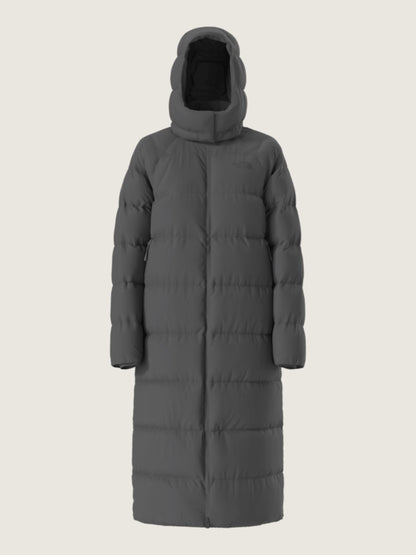THE NORTH FACE - Women's Hydrenalite City Long Down Hooded Parka - Anthracite Grey