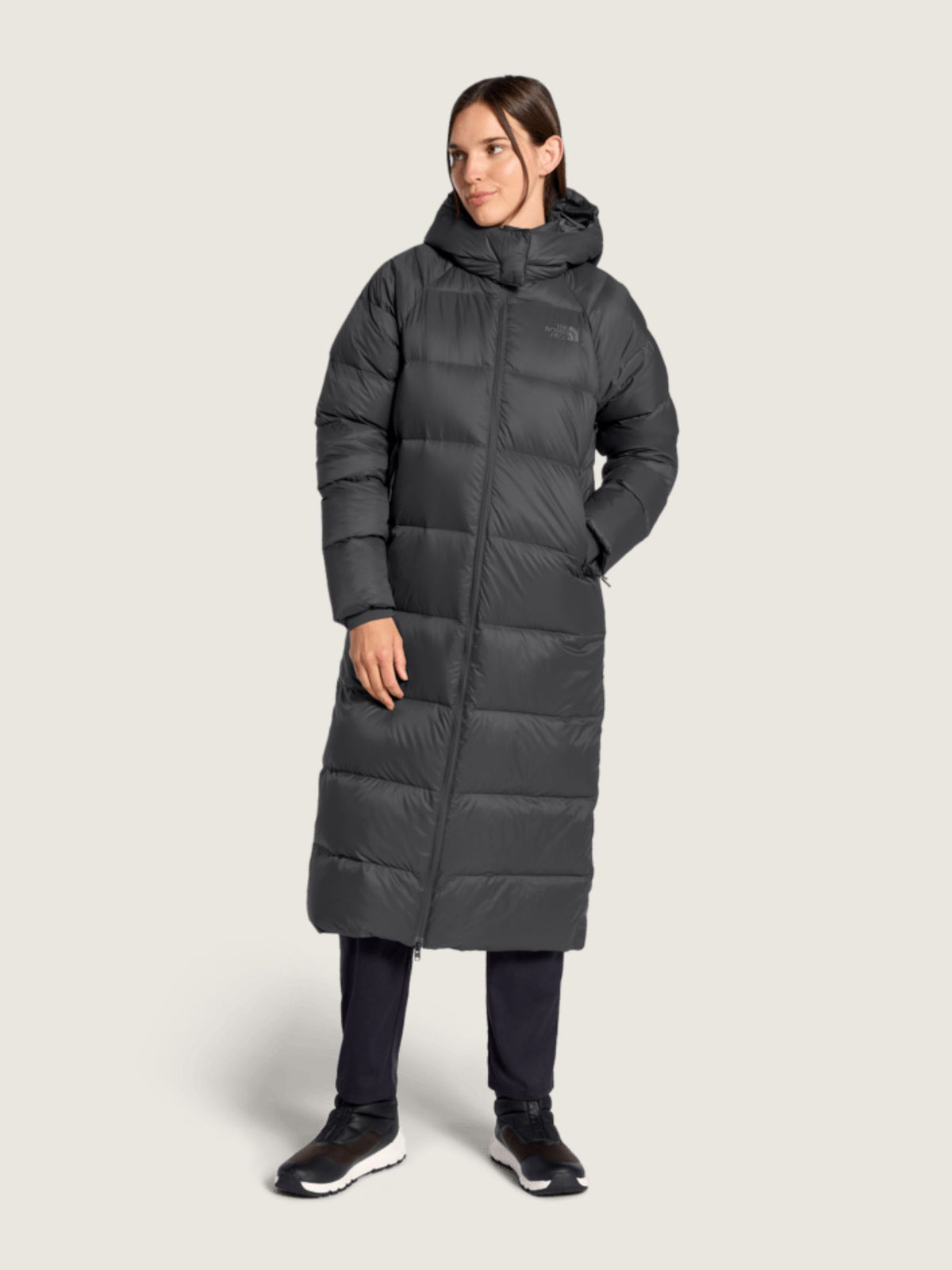 THE NORTH FACE - Women's Hydrenalite City Long Down Hooded Parka - 