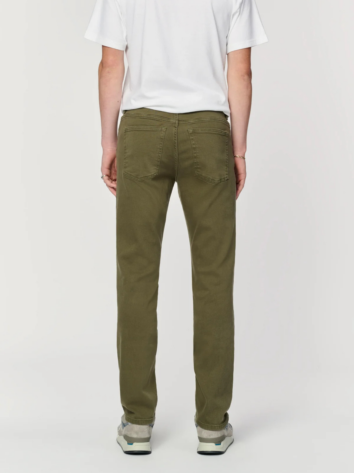 WARP & WEFT - ORD Straight Jeans - Moss Green - 